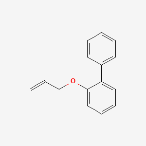 molecular formula C15H14O B1314566 1,1'-Biphenyl, 2-(2-propenyloxy)- CAS No. 20281-39-4