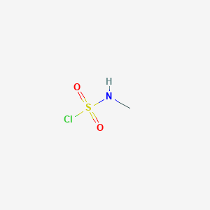 molecular formula CH4ClNO2S B1314568 Methylsulfamoyl chloride CAS No. 10438-96-7
