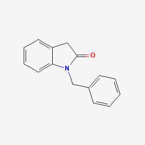 molecular formula C15H13NO B1314575 1-benzyl-1,3-dihydro-2H-indol-2-one CAS No. 7135-32-2
