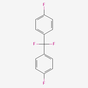 molecular formula C13H8F4 B1314578 Bis(4-fluorophenyl)difluoromethane CAS No. 339-27-5
