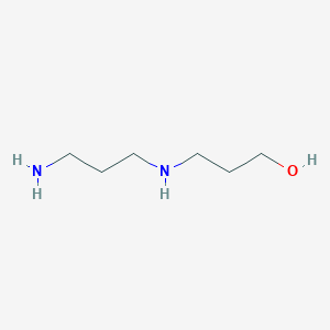 molecular formula C6H16N2O B1314587 3-[(3-Aminopropyl)amino]-1-propanol CAS No. 40226-15-1