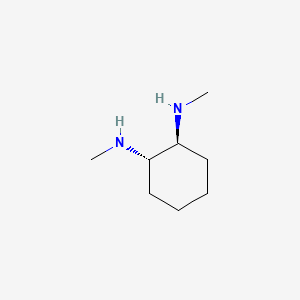molecular formula C8H18N2 B1314619 (1S,2S)-(+)-N,N'-Dimethylcyclohexane-1,2-diamine CAS No. 87583-89-9