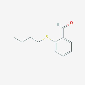 molecular formula C11H14OS B1314621 2-(Butylsulfanyl)benzaldehyde CAS No. 91827-97-3