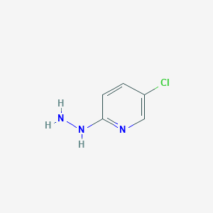 molecular formula C5H6ClN3 B1314625 5-Chloro-2-hydrazinylpyridine CAS No. 27032-63-9