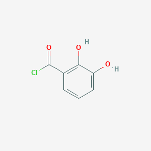 molecular formula C7H5ClO3 B1314629 2,3-dihydroxybenzoyl Chloride CAS No. 66168-85-2