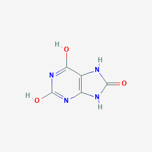 molecular formula C5H4N4O3 B131465 Uric acid CAS No. 69-93-2