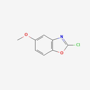 molecular formula C8H6ClNO2 B1314652 2-Chloro-5-methoxybenzo[d]oxazole CAS No. 49559-34-4