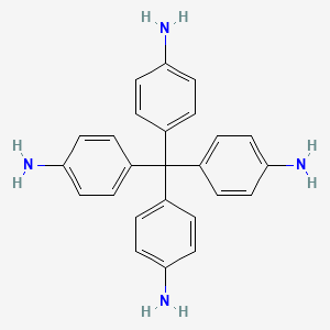 molecular formula C25H24N4 B1314661 Tetrakis(4-aminophenyl)methane CAS No. 60532-63-0