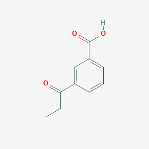 molecular formula C10H10O3 B1314676 3-Propanoylbenzoic acid CAS No. 74380-71-5