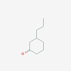 molecular formula C9H16O B1314683 3-Propylcyclohexanone CAS No. 69824-91-5