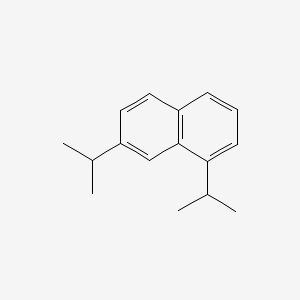 molecular formula C16H20 B13146834 1,7-Diisopropylnaphthalene CAS No. 94133-80-9