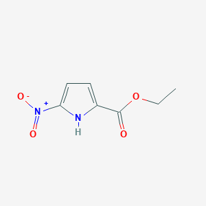 molecular formula C7H8N2O4 B1314694 Ethyl 5-nitro-1H-pyrrole-2-carboxylate CAS No. 36131-46-1