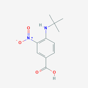 molecular formula C11H14N2O4 B1314701 4-(叔丁基氨基)-3-硝基苯甲酸 CAS No. 691363-50-5