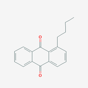 molecular formula C18H16O2 B13147032 1-Butylanthracene-9,10-dione CAS No. 56854-76-3