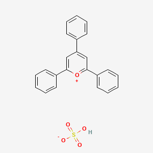 molecular formula C23H18O5S B1314706 2,4,6-三苯基吡喃氢硫酸盐 CAS No. 51071-75-1