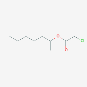 molecular formula C9H17ClO2 B1314710 2-氯乙酸庚-2-酯 CAS No. 383412-05-3