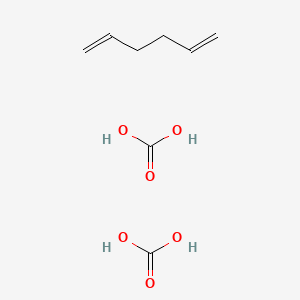molecular formula C8H14O6 B13147176 Diallyldicarbonate 