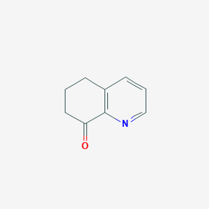 molecular formula C9H9NO B1314719 6,7-Dihydroquinolin-8(5H)-one CAS No. 56826-69-8