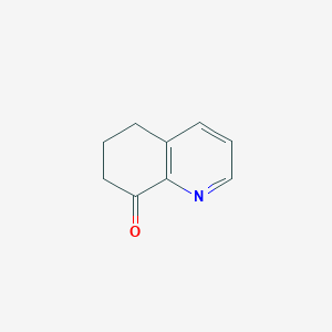 molecular formula C9H9NO B1314719 6,7-dihydro-5H-quinolin-8-one CAS No. 56826-69-8
