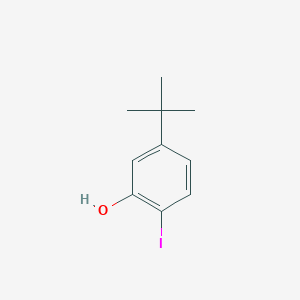 molecular formula C10H13IO B1314731 5-Tert-butyl-2-iodophenol CAS No. 20942-70-5