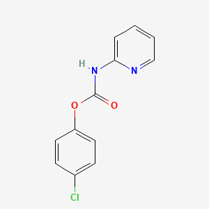 (4-chlorophenyl) N-pyridin-2-ylcarbamate