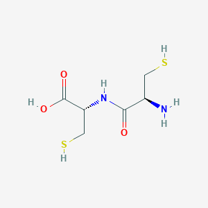 molecular formula C6H12N2O3S2 B13147540 d-Cysteinyl-d-cysteine 