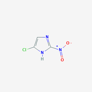 molecular formula C3H2ClN3O2 B13147601 5-Chloro-2-nitro-1h-imidazole 