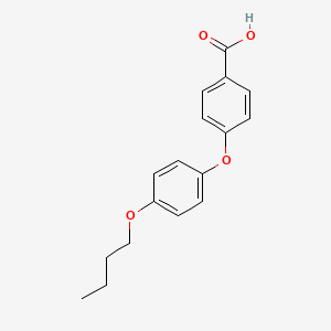 molecular formula C17H18O4 B1314761 Benzoic acid, 4-(4-butoxyphenoxy)- CAS No. 117802-43-4