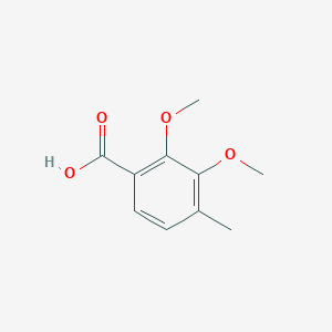 molecular formula C10H12O4 B13147659 2,3-Dimethoxy-4-methylbenzoic acid CAS No. 77869-39-7