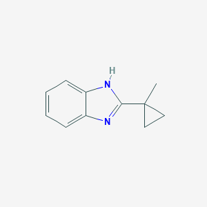 molecular formula C11H12N2 B131477 2-(1-methylcyclopropyl)-1H-benzimidazole CAS No. 150649-19-7