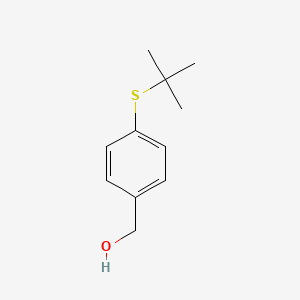 [4-(Tert-butylsulfanyl)phenyl]methanol