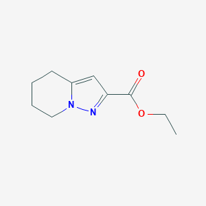 molecular formula C10H14N2O2 B1314796 4,5,6,7-四氢吡唑并[1,5-a]吡啶-2-羧酸乙酯 CAS No. 307307-84-2