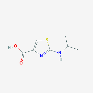 B1314812 2-(Isopropylamino)-1,3-thiazole-4-carboxylic acid CAS No. 760934-24-5
