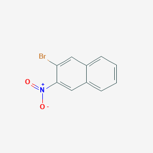 molecular formula C10H6BrNO2 B1314823 2-溴-3-硝基萘 CAS No. 67116-33-0
