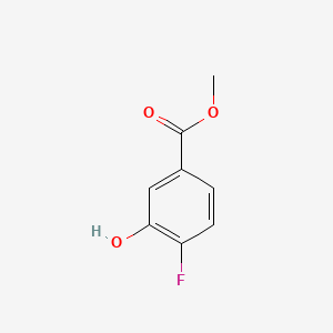 molecular formula C8H7FO3 B1314833 4-氟-3-羟基苯甲酸甲酯 CAS No. 214822-96-5