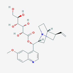 molecular formula C26H34N2O8 B13148338 Quinidinegluconate CAS No. 13029-45-3