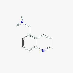 molecular formula C10H10N2 B1314836 Quinolin-5-ylmethanamine CAS No. 58123-57-2