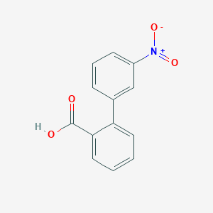 molecular formula C13H9NO4 B1314852 2-(3-Nitrophenyl)benzoic acid CAS No. 37174-74-6