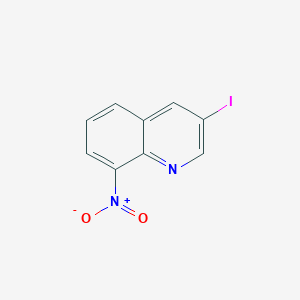 molecular formula C9H5IN2O2 B1314853 3-Iodo-8-nitroquinoline CAS No. 497084-46-5