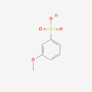 B1314858 3-Methoxybenzenesulfonic acid CAS No. 34256-01-4