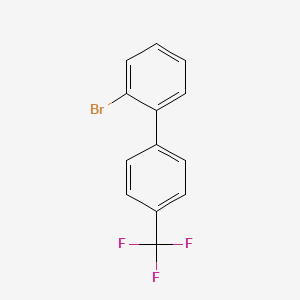 molecular formula C13H8BrF3 B1314862 2-Bromo-4'-(trifluoromethyl)biphenyl CAS No. 255837-15-1