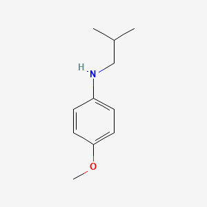 molecular formula C11H17NO B1314888 N-Isobutyl-4-methoxyaniline CAS No. 71182-60-0