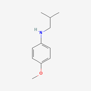 Benzenamine, 4-methoxy-N-(2-methylpropyl)-