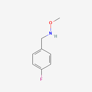 Benzenemethanamine, 4-fluoro-N-methoxy-