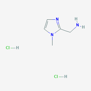 (1-Methyl-1H-imidazol-2-yl)methanamine dihydrochloride