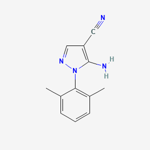 5-Amino-1-(2,6-dimethylphenyl)-1H-pyrazole-4-carbonitrile