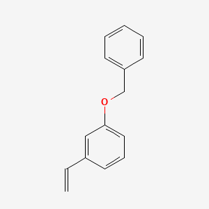 molecular formula C15H14O B1314917 1-Benzyloxy-3-vinylbenzene CAS No. 173098-21-0