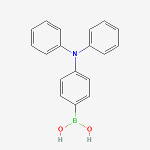 molecular formula C18H16BNO2 B1314921 4-(Diphenylamino)benzeneboronic acid CAS No. 201802-67-7