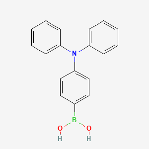 molecular formula C18H16BNO2 B1314921 4-(Diphenylamino)phenylboronic acid CAS No. 201802-67-7