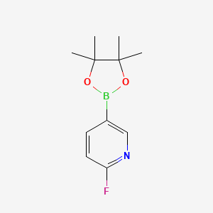2-Fluoro-5-(4,4,5,5-tetramethyl-1,3,2-dioxaborolan-2-yl)pyridine